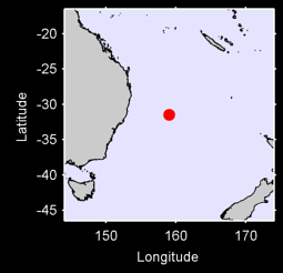 LORD HOWE ISLAND AERO Local Context Map