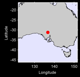 WOOMERA AUSTRALIA S E Local Context Map