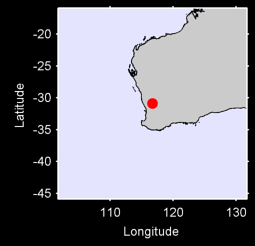 WONGAN HILLS P.O. Local Context Map