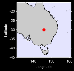 BOURKE AIRPORT AWS Local Context Map