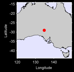 COOBER PEDY AIRPORT Local Context Map