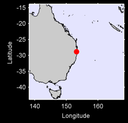 LISMORE AIRPORT AWS Local Context Map