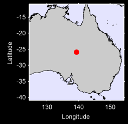 BIRDSVILLE AIRPORT  /QLD. Local Context Map