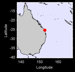 HERVEY BAY AIRPORT Local Context Map