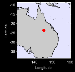 BARCALDINE POST OFFICE Local Context Map