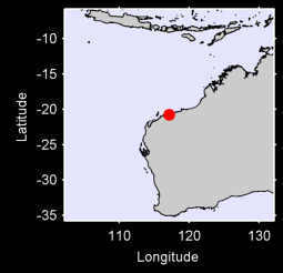 ROEBOURNE POST OFFICE Local Context Map