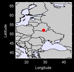 MOZYR Local Context Map