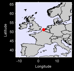 OOSTENDE (AIRPORT) Local Context Map