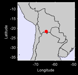 TARIJA (CAP. ORIEL AIRP.) Local Context Map