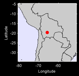 POTOSI(SENAMHI) Local Context Map