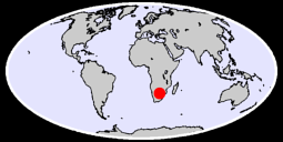 SERETSE KHAMA INTERNATIONAL AIRPORT Global Context Map