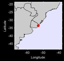 SANTA VITORIA DO PALMAR Local Context Map