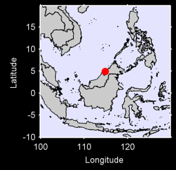 BRUNEI ARPT  BRUNEI DARUSSALAM Local Context Map