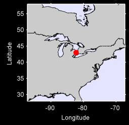 SARNIA CLIMATE, ONT Local Context Map