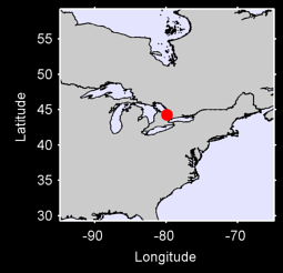 BORDEN AWOS, ONT Local Context Map