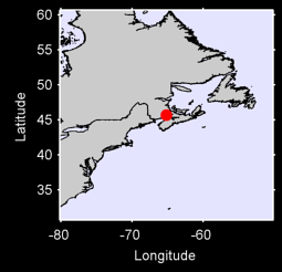 MECHANIC SETTLEMENT, NB Local Context Map