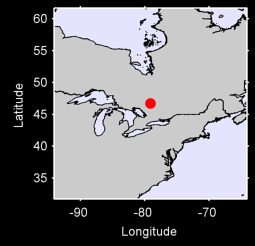 BARRAGE TEMISCAMINGUE, QUE Local Context Map