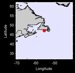 GRAND BANK,NF Local Context Map