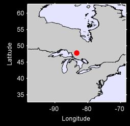 CHAPLEAU A, ONT Local Context Map