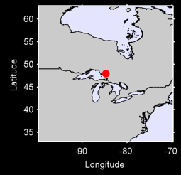 WAWA A, ONT Local Context Map