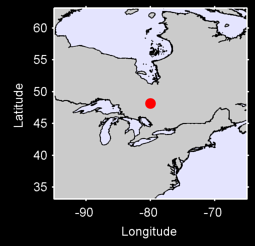 KIRKLAND LAKE CS, ONT Local Context Map