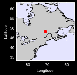 LA BAIE, QUE Local Context Map