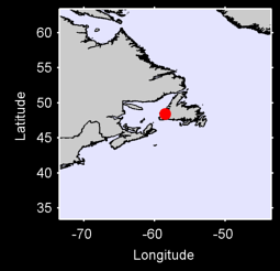 ST GEORGES,NF Local Context Map