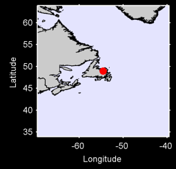 GANDER INT.AIRPORT  NFLD. Local Context Map