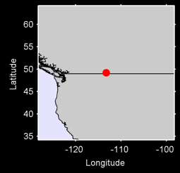 CARDSTON, ALTA Local Context Map