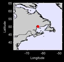 HAVRE ST PIERRE Local Context Map