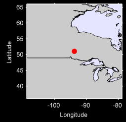 RED LAKE A, ONT Local Context Map