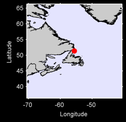 ST.ANTHONY,NFLD. Local Context Map