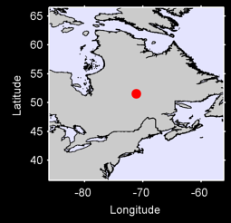 LAC BENOIT, QUE Local Context Map