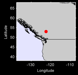 QUESNEL AIRPORT AUTO, BC Local Context Map