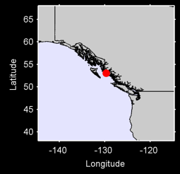 ETHELDA BAY,BC Local Context Map