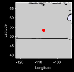 SPIRITWOOD WEST, SASK Local Context Map