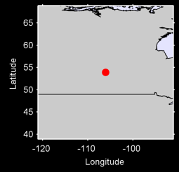 WASKESIU LAKE, SASK Local Context Map