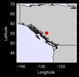 NEW HAZELTON,BC Local Context Map