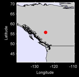 GERMANSEN LANDING,BC Local Context Map