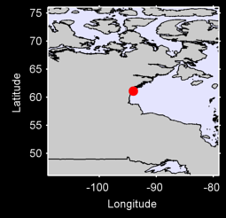 ARVIAT CLIMATE, NU Local Context Map