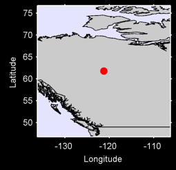 FORT SIMPSON CLIMATE  NWT Local Context Map