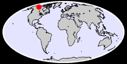 NORMAN WELLS CLIMATE  NWT Global Context Map