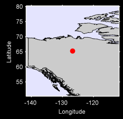 NORMAN WELLS CLIMATE, NWT Local Context Map