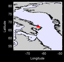 QIKIQTARJUAQ CLIMATE, NU Local Context Map