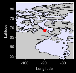 KUGAARUK CLIMATE, NU Local Context Map