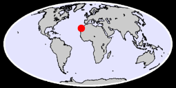 LAS PALMAS DE GRAN CANARIA/GANDO Global Context Map