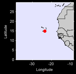 SAO THIAGO CAPE VERDE ISLANDS Local Context Map