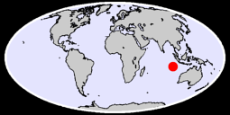 COCOS ISLAND AIRPORT Global Context Map