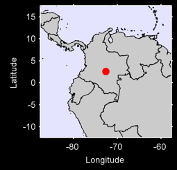 SAN JOSE DEL GUAVIARE Local Context Map