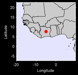 BOUAKE -  AERO Local Context Map